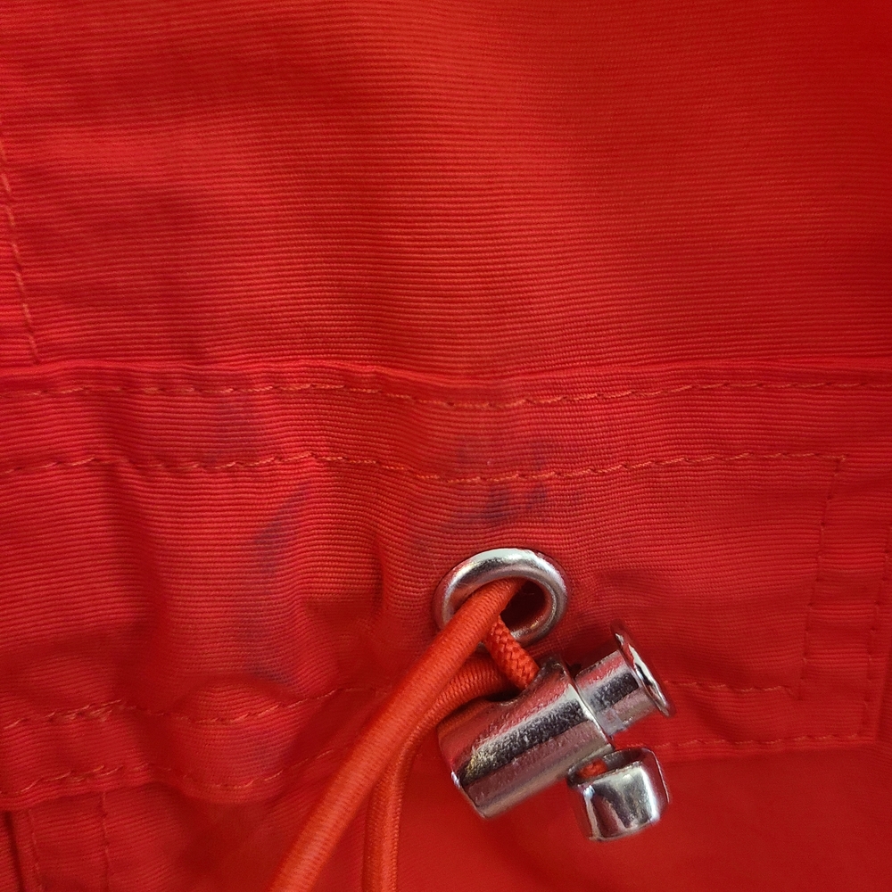 Lands' End Red Hooded Utility Jacket - Picture 4 of 14